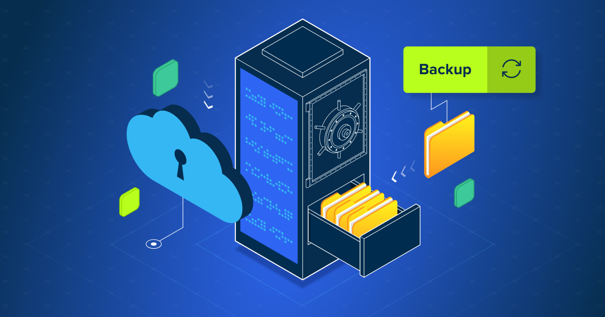 Business server backup